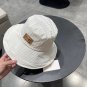 Celine's new spring and summer fisherman's hat, canvas hat, straw woven sunshade (30)