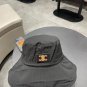 Celine's new spring and summer fisherman's hat, canvas hat, straw woven sunshade (31)