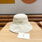 Celine's new spring and summer fisherman's hat, canvas hat, straw woven sunshade (35)