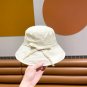 Celine's new spring and summer fisherman's hat, canvas hat, straw woven sunshade (35)