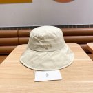 Celine's new spring and summer fisherman's hat, canvas hat, straw woven sunshade (36)