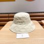 Celine's new spring and summer fisherman's hat, canvas hat, straw woven sunshade (36)