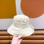 Celine's new spring and summer fisherman's hat, canvas hat, straw woven sunshade (36)