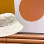 Celine's new spring and summer fisherman's hat, canvas hat, straw woven sunshade (36)