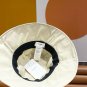 Celine's new spring and summer fisherman's hat, canvas hat, straw woven sunshade (36)