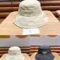 Celine's new spring and summer fisherman's hat, canvas hat, straw woven sunshade (37)