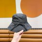 Celine's new spring and summer fisherman's hat, canvas hat, straw woven sunshade (37)