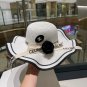 Celine's new spring and summer fisherman's hat, canvas hat, straw woven sunshade (38)