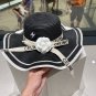 Celine's new spring and summer fisherman's hat, canvas hat, straw woven sunshade (40)