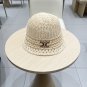Celine's new spring and summer fisherman's hat, canvas hat, straw woven sunshade (42)
