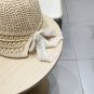 Celine's new spring and summer fisherman's hat, canvas hat, straw woven sunshade (42)