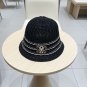 Celine's new spring and summer fisherman's hat, canvas hat, straw woven sunshade (43)