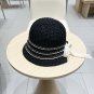 Celine's new spring and summer fisherman's hat, canvas hat, straw woven sunshade (43)
