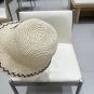 Celine's new spring and summer fisherman's hat, canvas hat, straw woven sunshade (45)