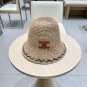 Celine's new spring and summer fisherman's hat, canvas hat, straw woven sunshade (46)