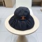 Celine's new spring and summer fisherman's hat, canvas hat, straw woven sunshade (47)