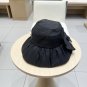 Celine's new spring and summer fisherman's hat, canvas hat, straw woven sunshade (47)