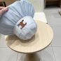 Celine's new spring and summer fisherman's hat, canvas hat, straw woven sunshade (48)