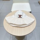 Celine's new spring and summer fisherman's hat, canvas hat, straw woven sunshade (49)