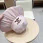 Celine's new spring and summer fisherman's hat, canvas hat, straw woven sunshade (50)