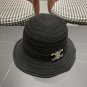 Celine's new spring and summer fisherman's hat, canvas hat, straw woven sunshade (52)