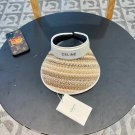 Celine's new spring and summer fisherman's hat, canvas hat, straw woven sunshade (56)
