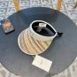 Celine's new spring and summer fisherman's hat, canvas hat, straw woven sunshade (56)