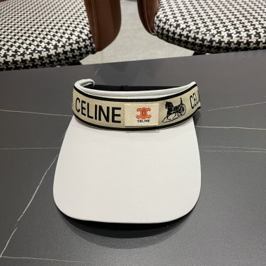 Celine's new spring and summer fisherman's hat, canvas hat, straw woven sunshade (59)