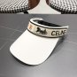 Celine's new spring and summer fisherman's hat, canvas hat, straw woven sunshade (60)