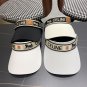 Celine's new spring and summer fisherman's hat, canvas hat, straw woven sunshade (60)