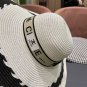 Celine's new spring and summer fisherman's hat, canvas hat, straw woven sunshade (61)