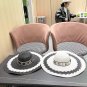 Celine's new spring and summer fisherman's hat, canvas hat, straw woven sunshade (61)