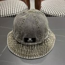 Celine's new spring and summer fisherman's hat, canvas hat, straw woven sunshade (64)