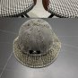 Celine's new spring and summer fisherman's hat, canvas hat, straw woven sunshade (64)