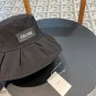 Celine's new spring and summer fisherman's hat, canvas hat, straw woven sunshade (69)