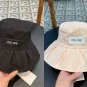 Celine's new spring and summer fisherman's hat, canvas hat, straw woven sunshade (69)