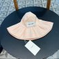 Celine's new spring and summer fisherman's hat, canvas hat, straw woven sunshade (70)