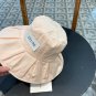 Celine's new spring and summer fisherman's hat, canvas hat, straw woven sunshade (70)