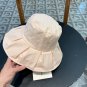 Celine's new spring and summer fisherman's hat, canvas hat, straw woven sunshade (70)