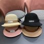 Celine's new spring and summer fisherman's hat, canvas hat, straw woven sunshade (76)