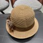 Celine's new spring and summer fisherman's hat, canvas hat, straw woven sunshade (78)