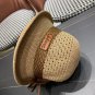 Celine's new spring and summer fisherman's hat, canvas hat, straw woven sunshade (78)