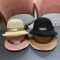 Celine's new spring and summer fisherman's hat, canvas hat, straw woven sunshade (78)