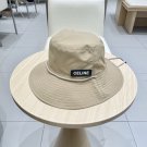 Celine's new spring and summer fisherman's hat, canvas hat, straw woven sunshade (79)