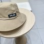 Celine's new spring and summer fisherman's hat, canvas hat, straw woven sunshade (79)