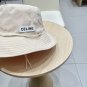 Celine's new spring and summer fisherman's hat, canvas hat, straw woven sunshade (80)