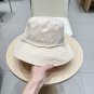 Celine's new spring and summer fisherman's hat, canvas hat, straw woven sunshade (80)