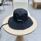 Celine's new spring and summer fisherman's hat, canvas hat, straw woven sunshade (81)