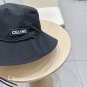 Celine's new spring and summer fisherman's hat, canvas hat, straw woven sunshade (81)
