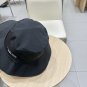 Celine's new spring and summer fisherman's hat, canvas hat, straw woven sunshade (81)